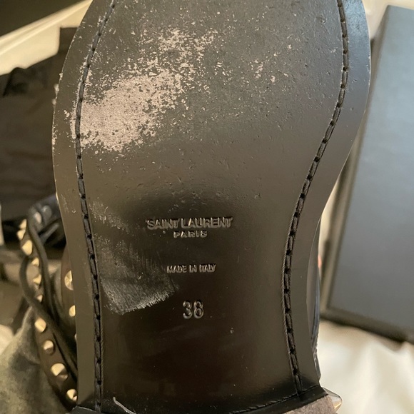 💥RARE SAINT LAURENT CONBAT BOOTS💥 - Picture 2 of 4